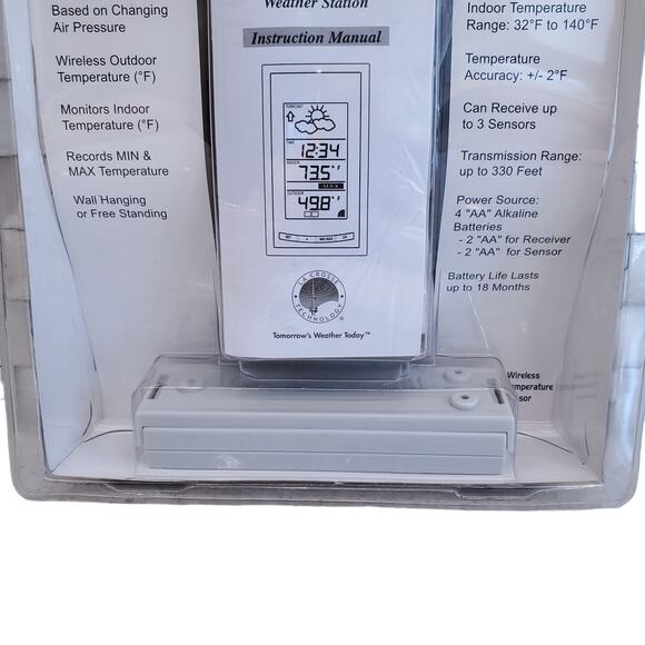 Bass Pro Shops Wireless Weather Station Weather Forecast Outdoor Sensor La Cross - Picture 10 of 12